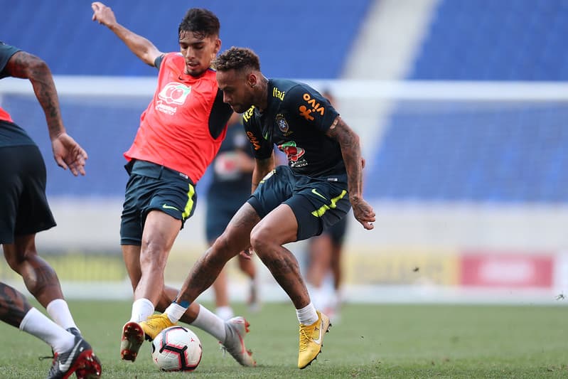 Lucas Paquetá e Neymar