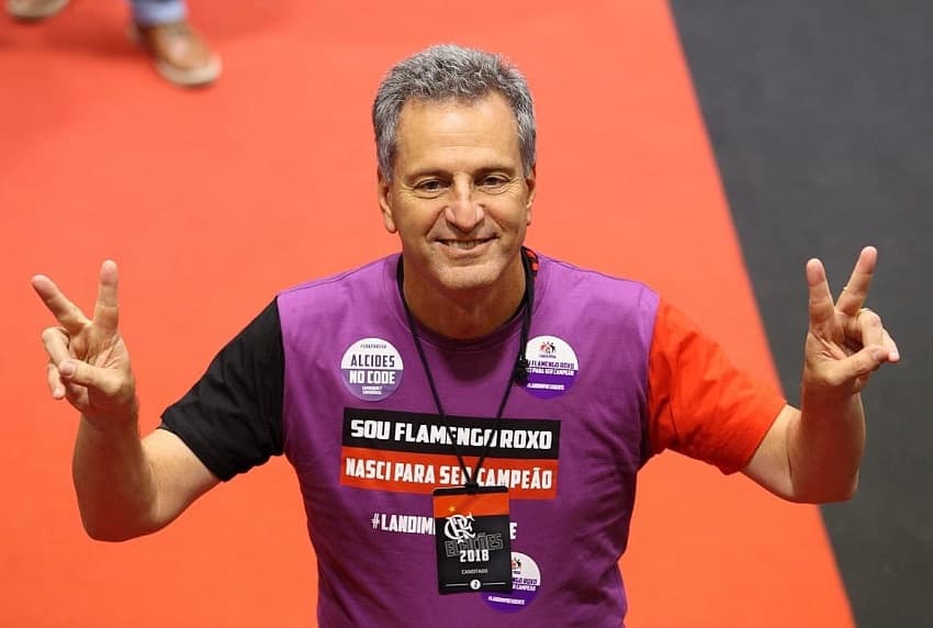 Voto a distância do Flamengo Rodolfo Landim