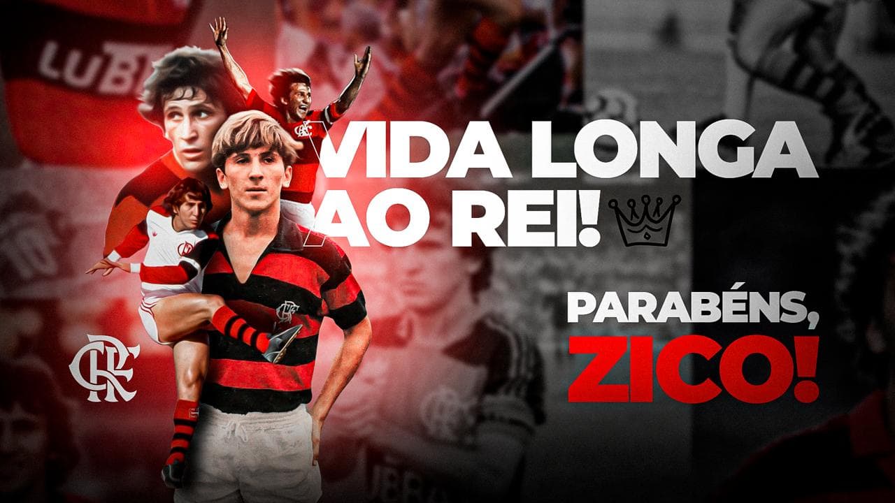 Zico aniversário