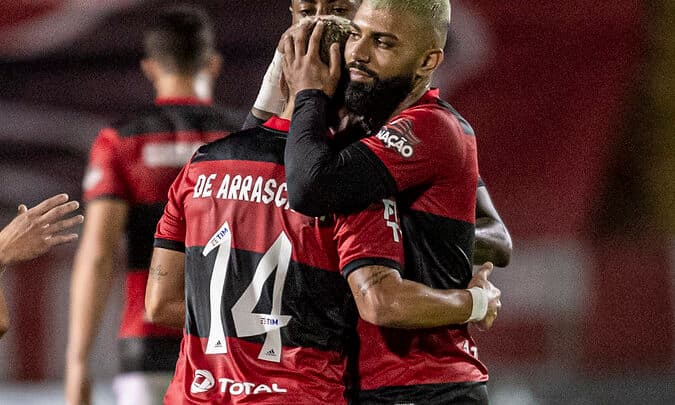 flamengo arrascaeta gabigol