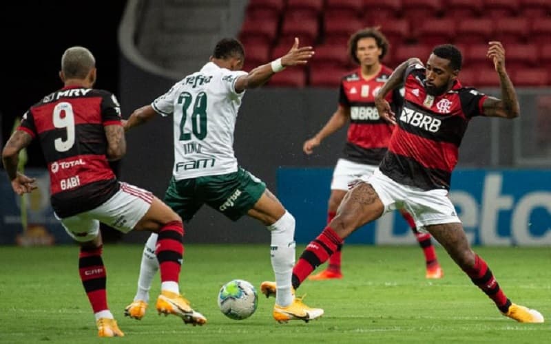 Palmeiras e Flamengo supercopa
