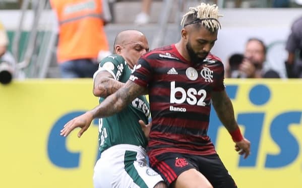 palmeiras flamengo felipe melo