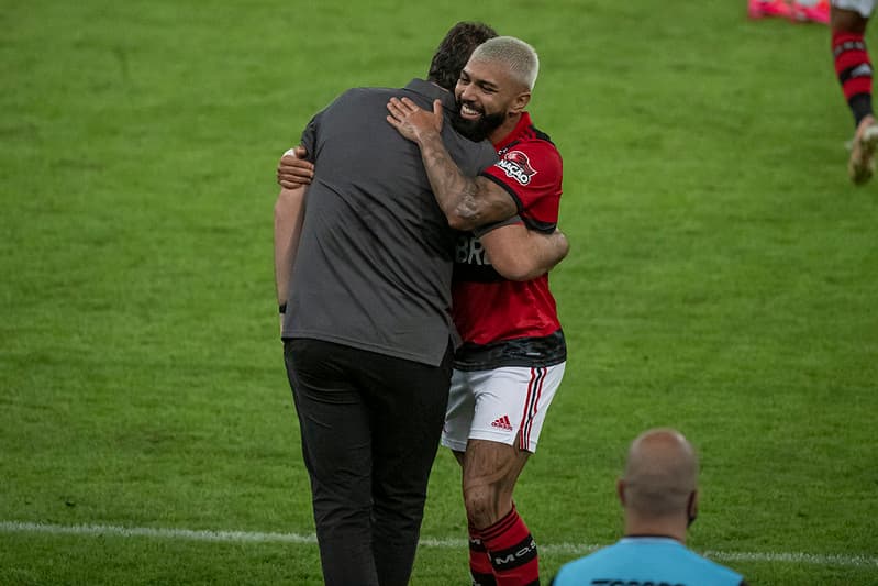 Ceni e Gabigol Flamengo