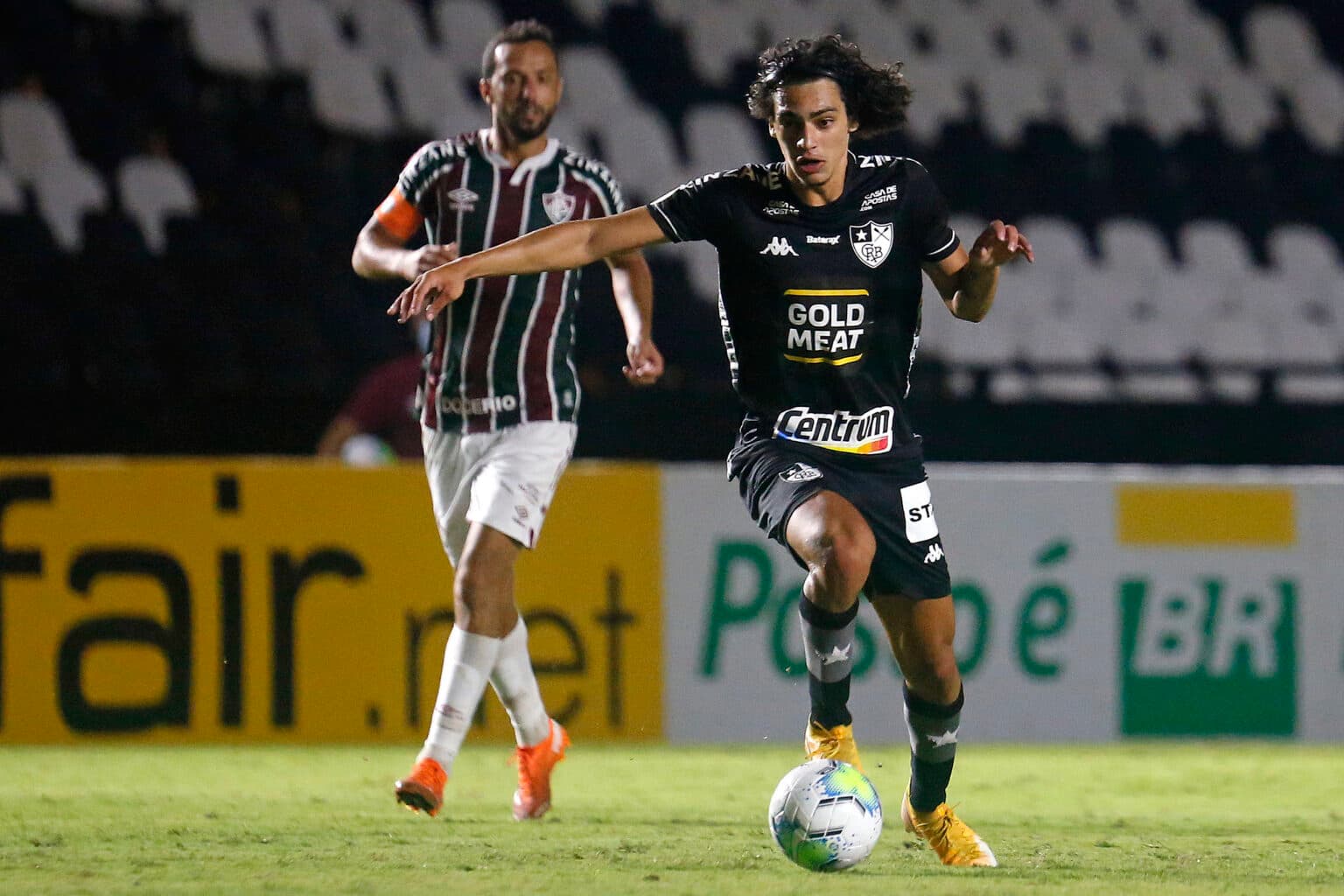 flamengo botafogo matheus nascimento