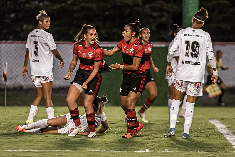 flamengo santos brasileiro feminino 2021