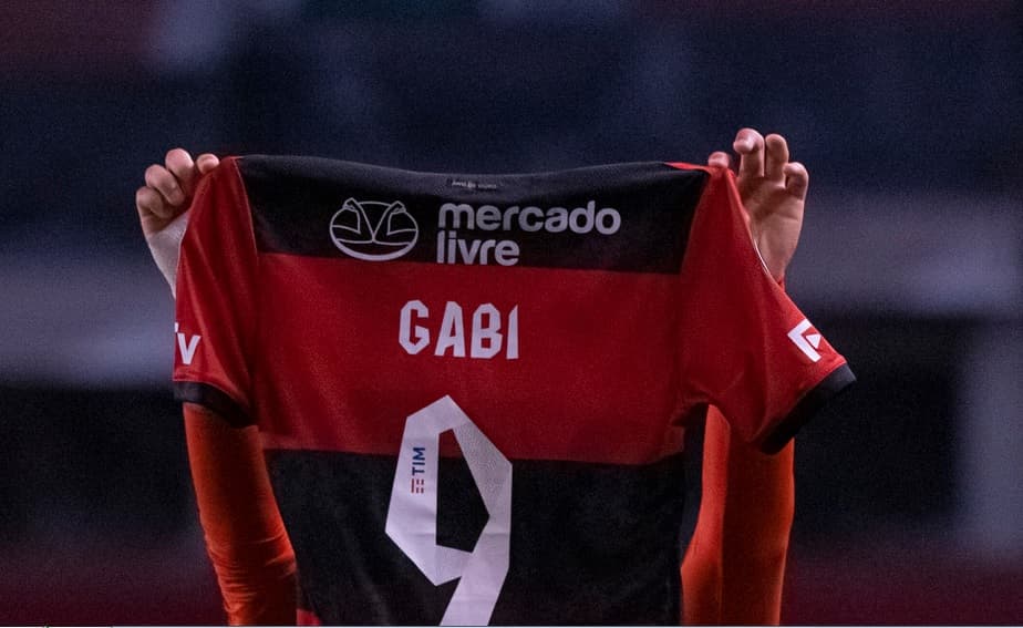 mercado livre flamengo gabigol