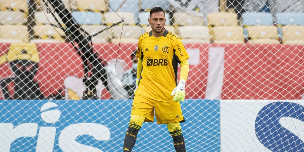 diego alves em ação pelo Flamengo