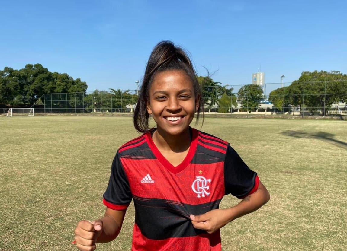 duda rodrigues atacante flamengo feminino sub18
