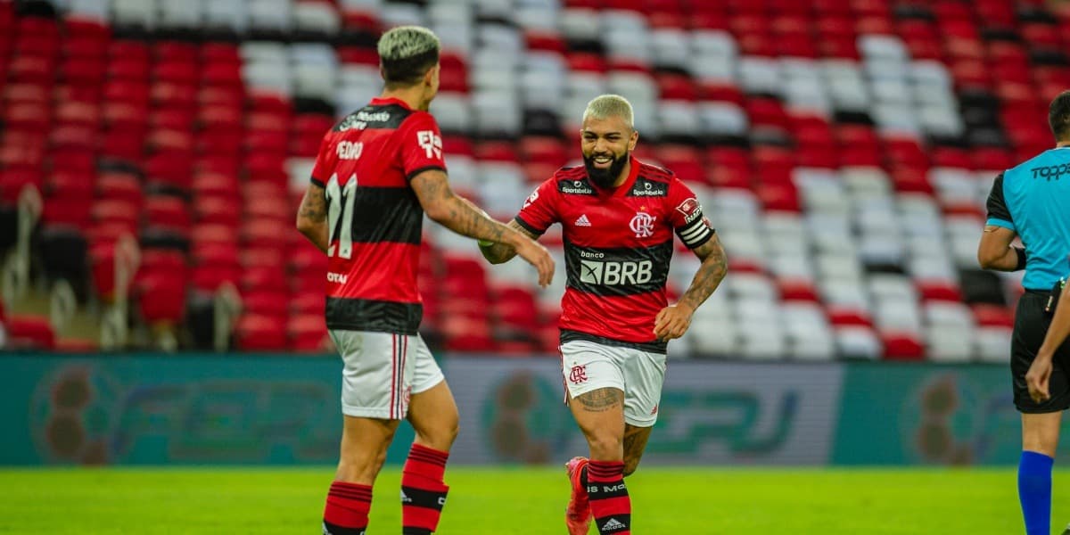 pedro e gabigol pelo flamengo