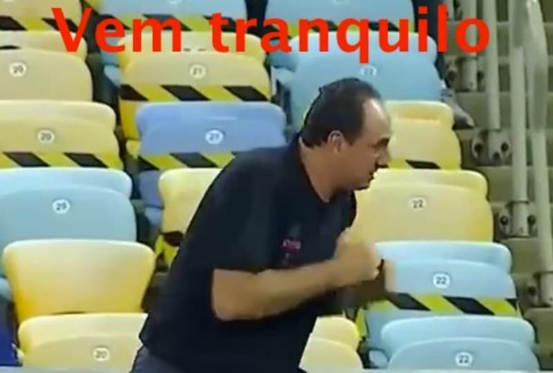 reação torcida do flamengo