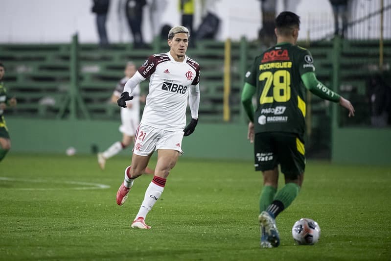 pedro flamengo x defensa y justicia