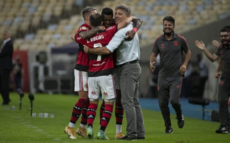 Renato Gaúcho Flamengo 5x1 São Paulo