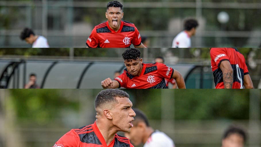 mateusão victor hugo petterson flamengo base 2021