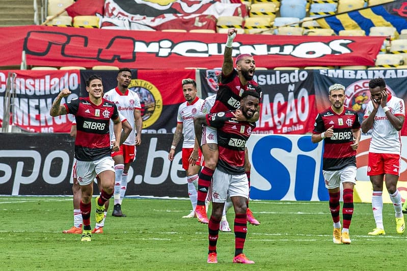 flamengo x internacional brasileirao 2020