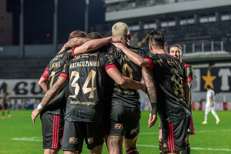 notas flamengo santos