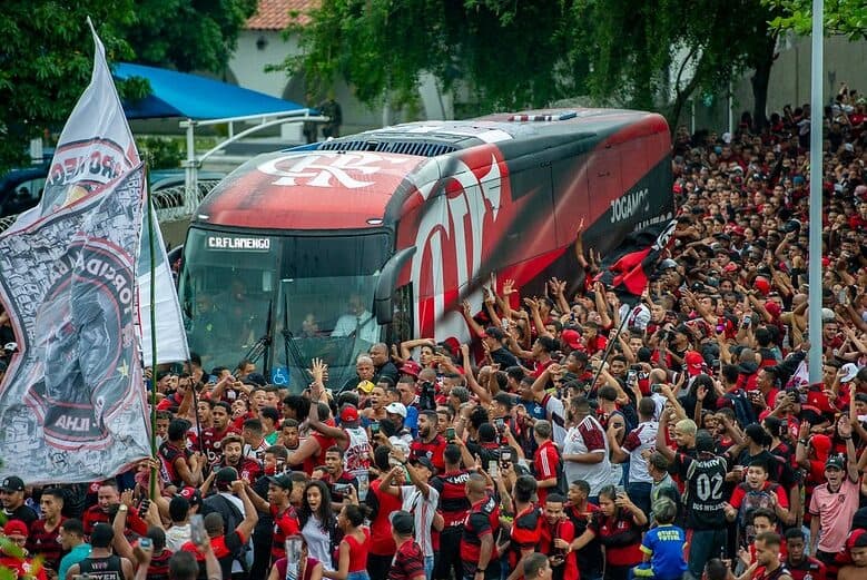 AeroFla antes do Flamengo embarcar para o Mundial de Clubes 2019