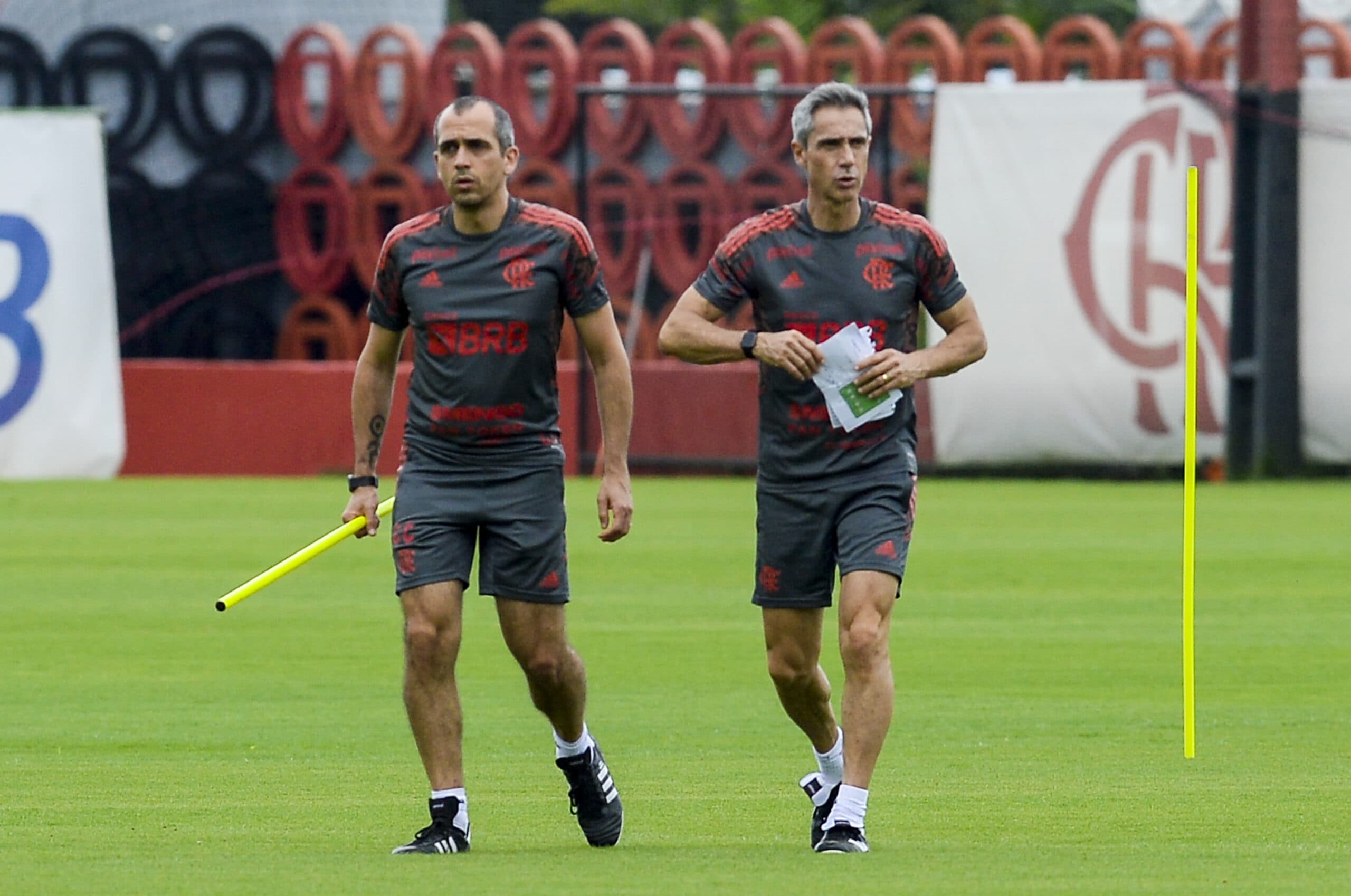 Paulo Sousa Flamengo no Ninho patrocinadora