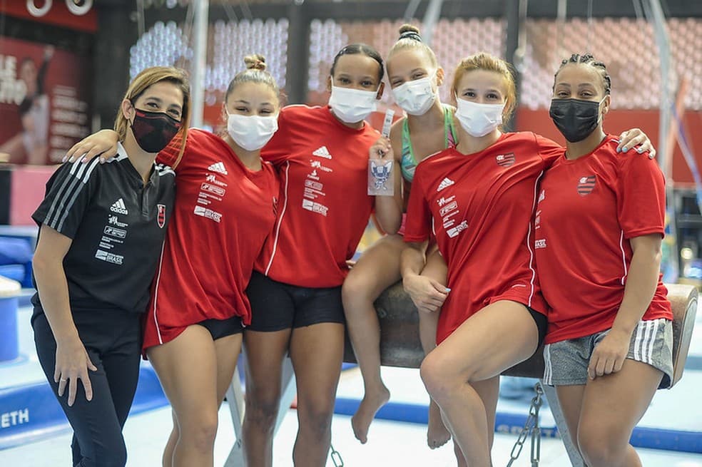 Ana Luísa Flamengo ginástica