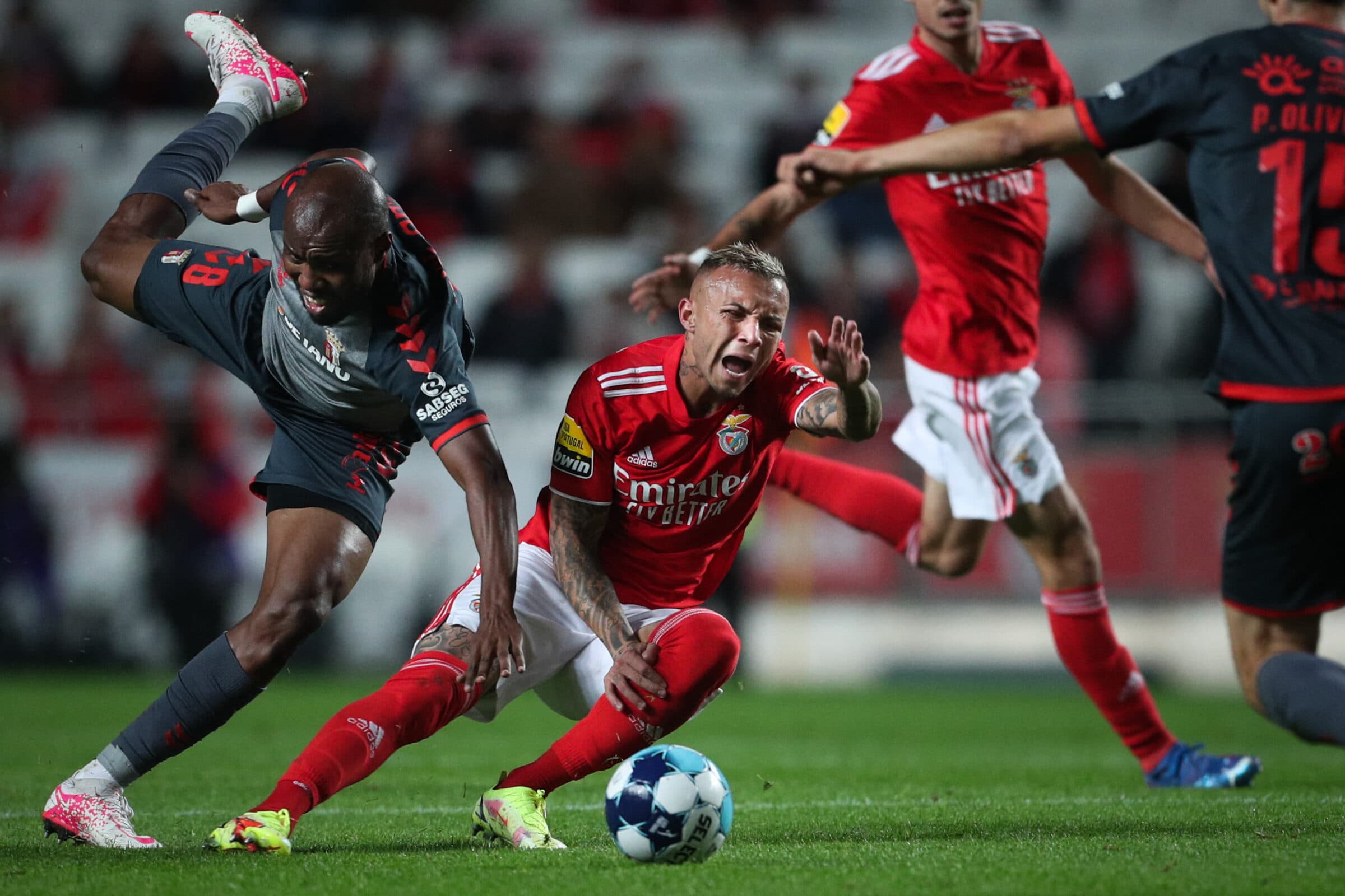 Everton Cebolinha Benfica Flamengo