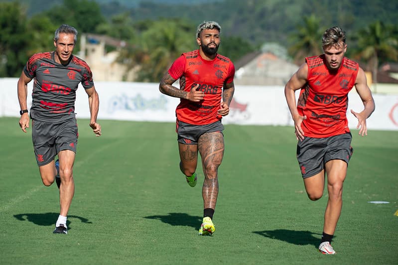Flamengo Paulo Sousa Gabigol