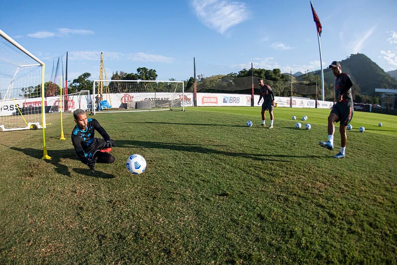 Goleiro Gabriel Batista Flamengo