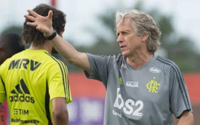 Willian Arão Jorge Jesus Flamengo