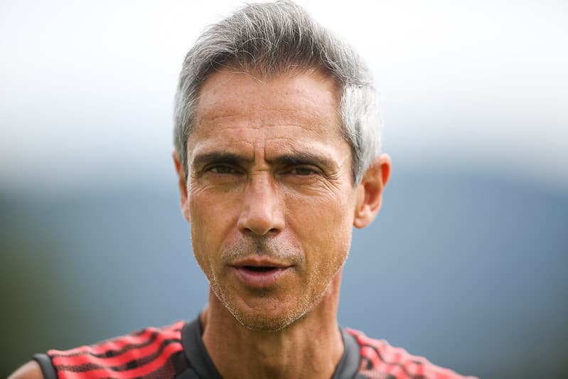 Paulo Sousa Flamengo Cicinho treinamentos