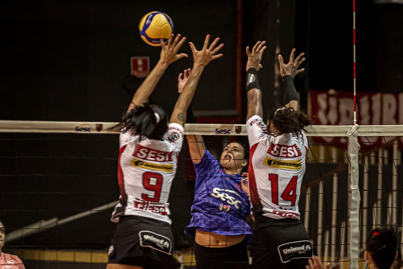 Sesc Flamengo Sesi Bauru Superliga Volei