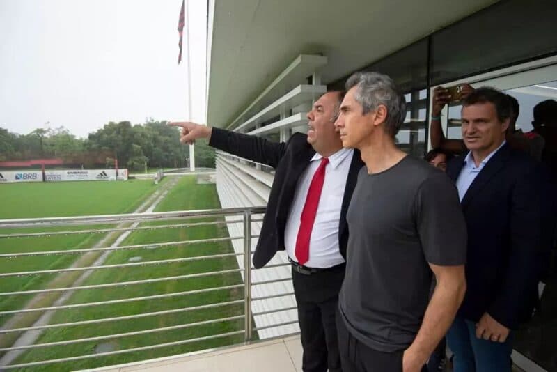 Braz e Paulo Sousa Flamengo