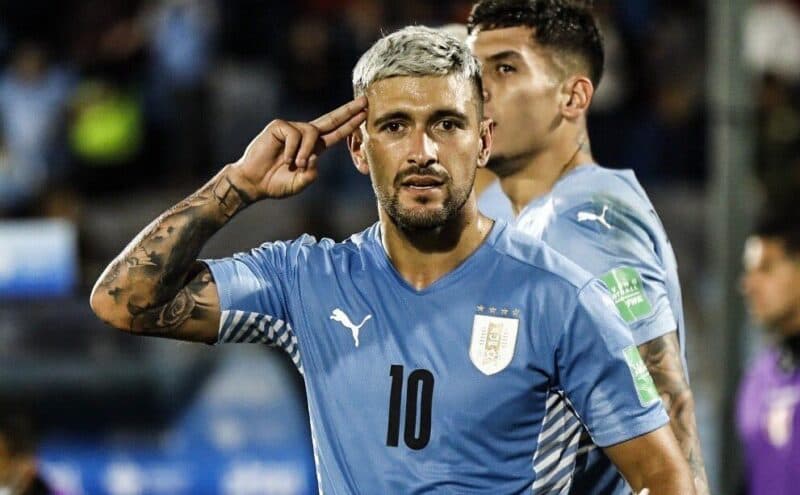 Arrascaeta Uruguai Flamengo Copa do Mundo