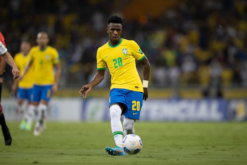 Vini Jr Seleção Brasileira Flamengo Maracanã