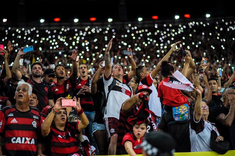 Flamengo Palmeiras torcida