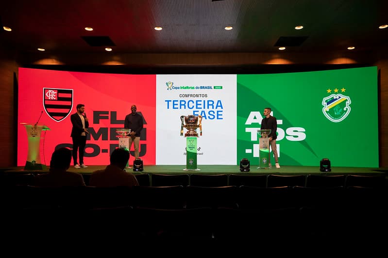 CBF sorteio Copa do Brasil Flamengo x Altos