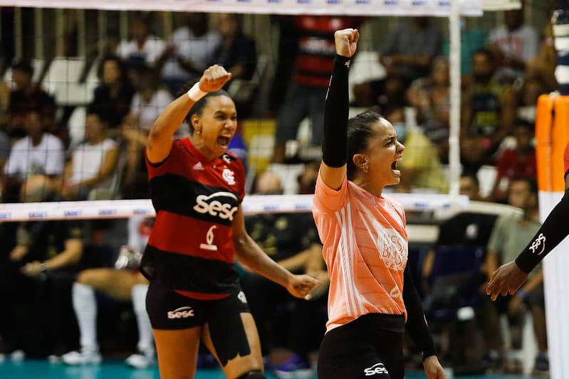 Sesc Flamengo Osasco Superliga feminina de vôlei