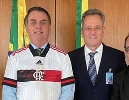 landim e bolsonaro flamengo