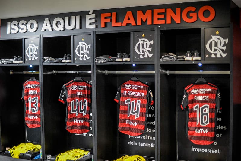 vestiário flamengo goiás brasileiro 2022