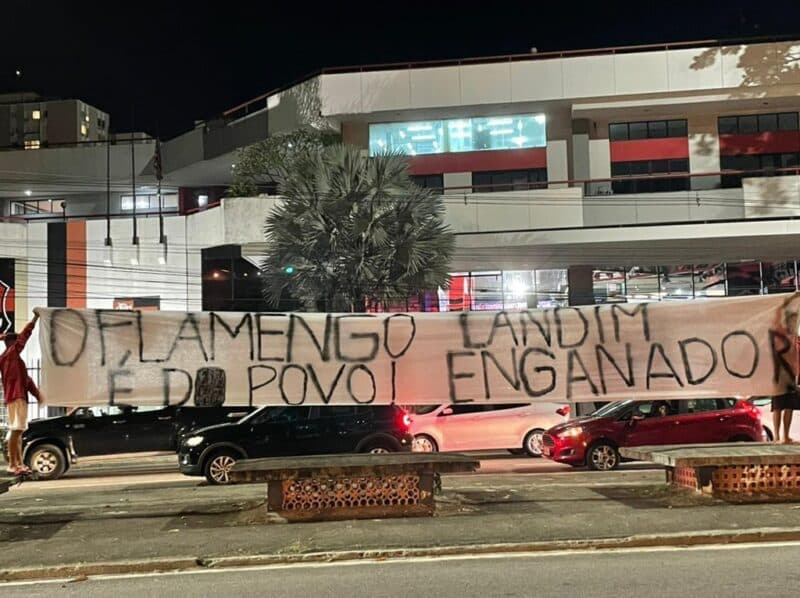 Flamengo protesto