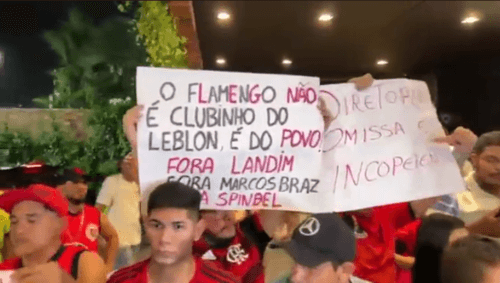 Protesto Flamengo