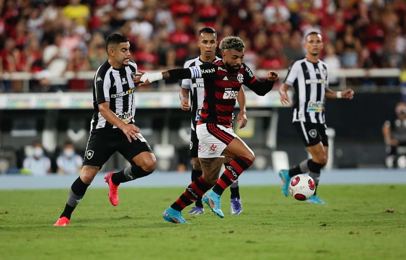 Gabigol Flamengo Botafogo Campeonato Carioca; FERJ escalou o árbitro Tarcizo Pinheiro Caetano para a partida deste sábado