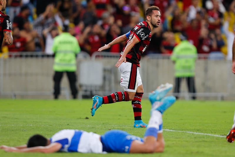 flamengo católica libertadores 2022 everton ribeiro gol