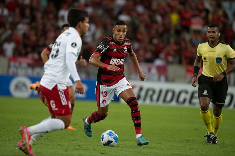 lázaro flamengo sporting cristal libertadores 2022