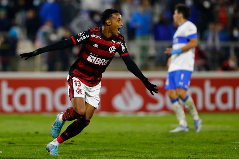 lazaro gol universidad católica x flamengo