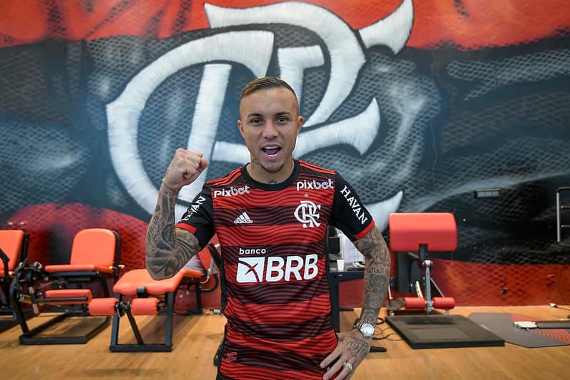 Everton Cebolinha no Flamengo