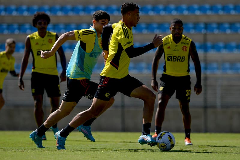 treino flamengo américa brasileirão