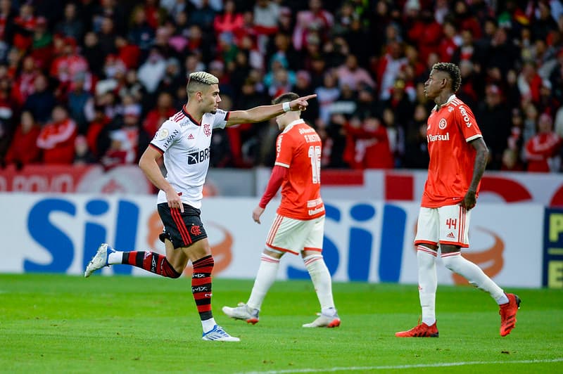 Andreas Pereira Internacional 3x1 Flamengo Brasileiro 2022