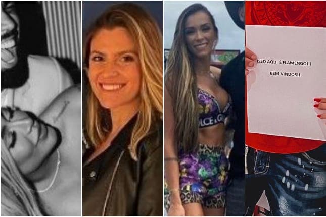 Dia dos Namorados esposas e namoradas de jogadores do Flamengo
