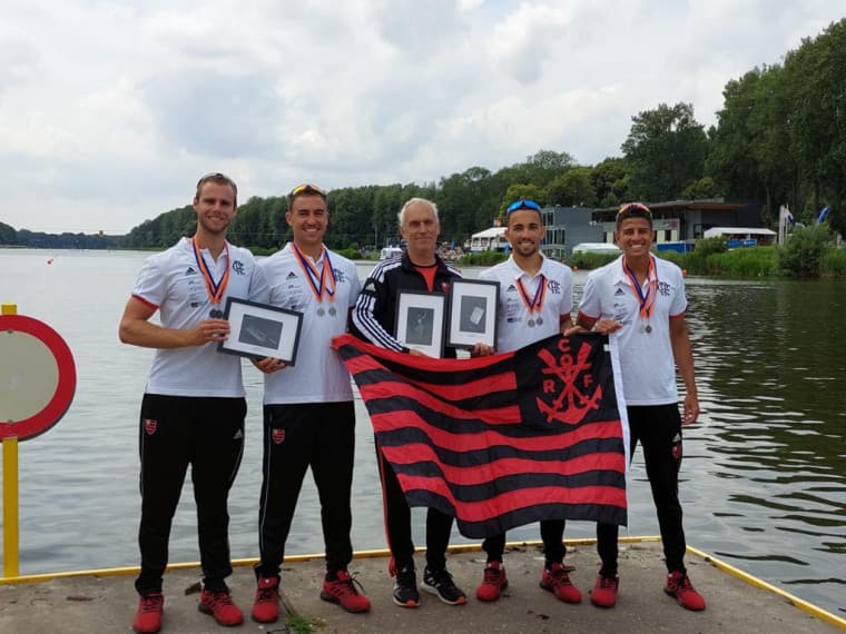 Remo Flamengo conquista três medalhas em amsterdã