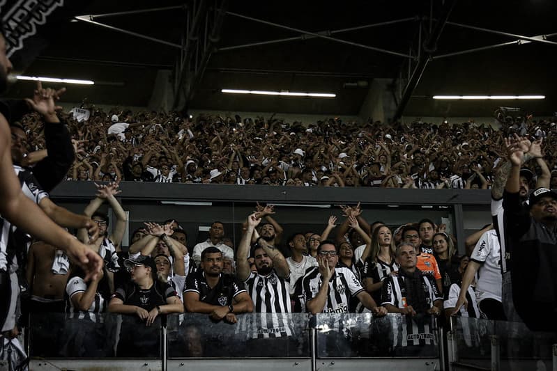 Torcida do atlético atlético 2x1 flamengo copa do brasil 2022