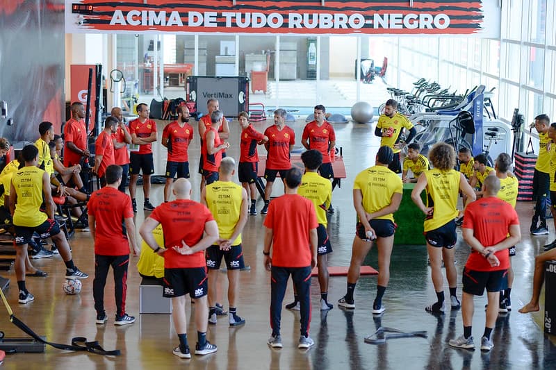 flamengo academia ninho do urubu