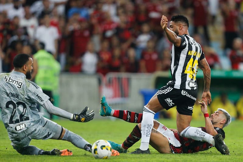 Arrascaeta marca primeiro gol do Flamengo